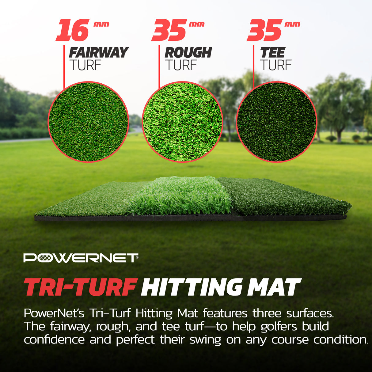 Golf Mat and Ball Bundle Sports PowerNet