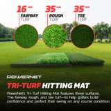 Golf Mat and Ball Bundle Sports PowerNet