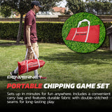 Chip Champ Golf Portable Cornhole Game Sports PowerNet