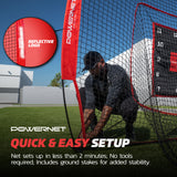 Numbered Pitching Trainer Pad Pitching Pad PowerNet