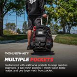 Wheeled 6 Gallon Bucket Caddy Organizer Cover Bag PowerNet