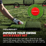 Golf Chipping Net Practice Bundle Sports PowerNet