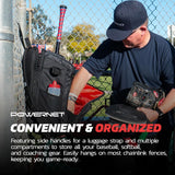 Coach's Baseball Backpack TrainingNets by PowerNet