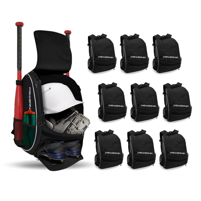 Youth Starter Backpack Dual Bat and Cleat Carrier