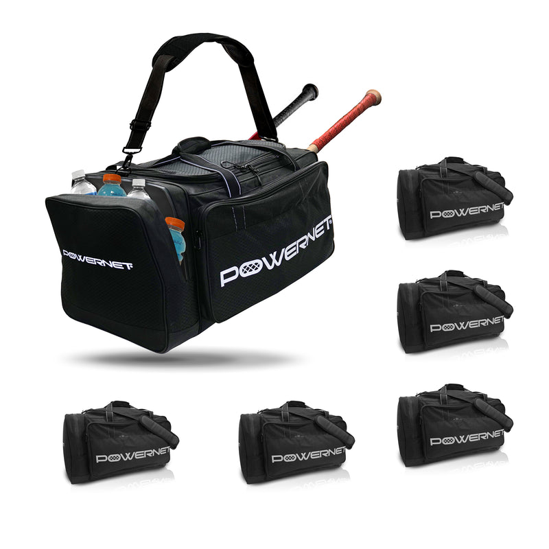 Pro Duffle Bag | Baseball Softball Equipment Gear Dual Bat Carrier