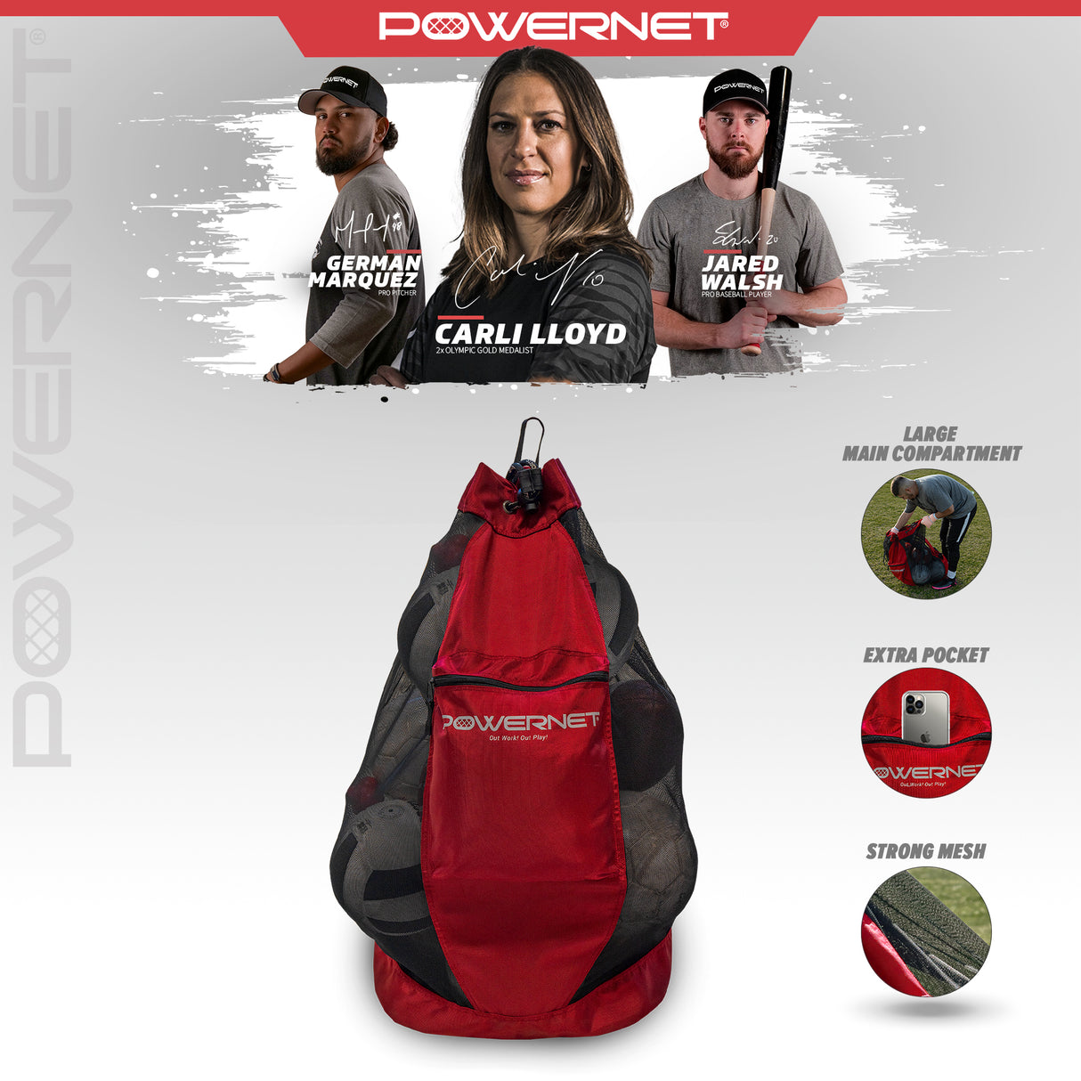 PRO BUNDLE | Dual 12x6 Goals Bundle TrainingNets by PowerNet