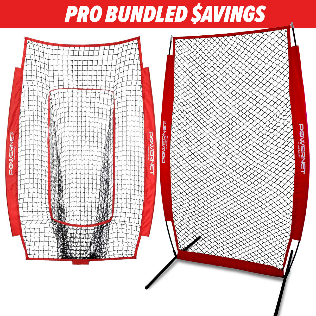 PRO BUNDLE | Dual-Use BP I-screen and Fielding Kit TrainingNets by PowerNet
