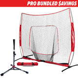 PRO BUNDLE | One-Piece Pro Frame and Tee Bundles PowerNet by TrainingNets 8x8 Net + Standard Tee