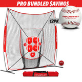 PRO BUNDLE | 8x8 Pitching Practice Bundle TrainingNets by PowerNet