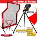 Pro Training Bundle | Breaking Ball Pitching Machine, Z-Screen, Ball Caddy & F-Lite Balls