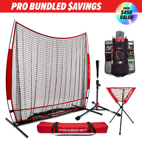 PRO BUNDLE | Full Mouth 7x7 Field Kit TrainingNets by PowerNet