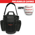 PRO BUNDLE | Shoulder Bucket Bag w/ Practice Baseballs