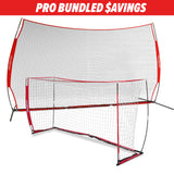 PRO BUNDLE | 12x6 Soccer Home Practice Bundle TrainingNets by PowerNet