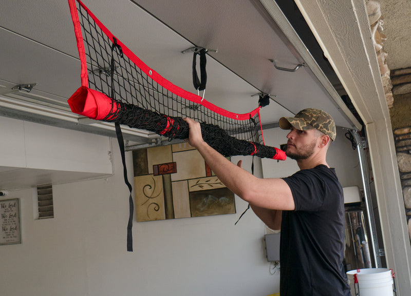 Hanging Dual Practice Net (Net Only) | Hang From Garage