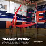 PRO Training Bundle | Volleyball Warm-up Net and Training Station TrainingNets by PowerNet