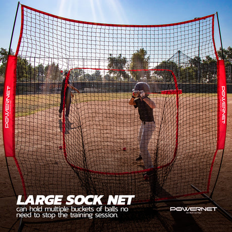 PRO BUNDLE | Original 7x7 Net Practice Bundle (Softball) TrainingNets by PowerNet
