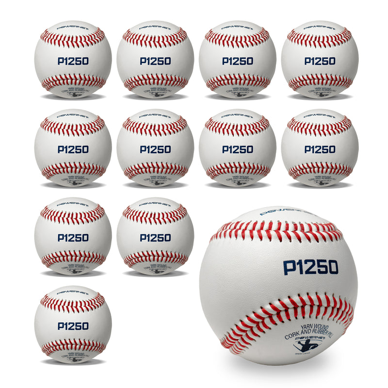 P1250 Competition Grade Baseball 12-Pack