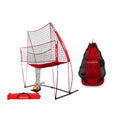 Volleyball Practice Net Station Combo | 8 ft Wide by 11 ft High