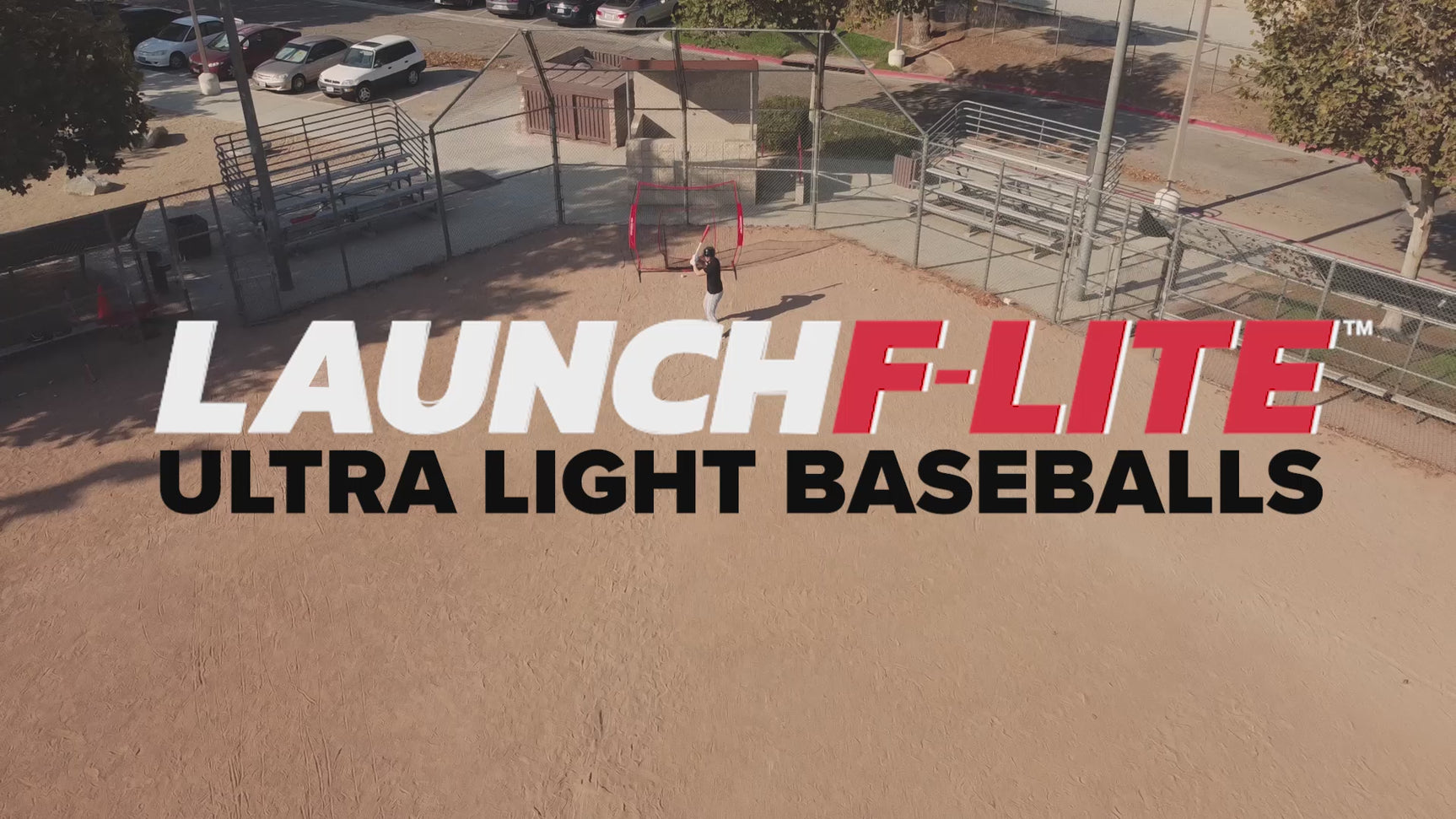 Launch F-lite Ultra Light Dimpled Practice Balls Baseball And Softball Pitching Machines PowerNet