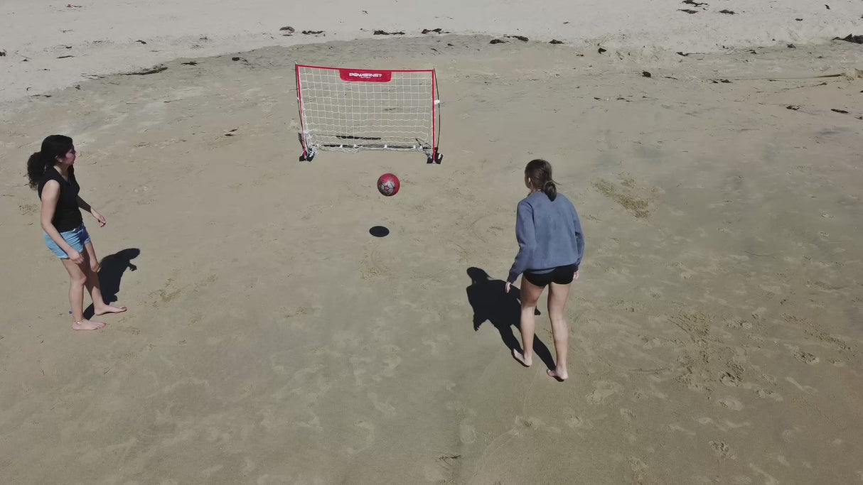Soccer Goal | Lightweight Frame Ultra-Portable | Included Sandbag Sports PowerNet