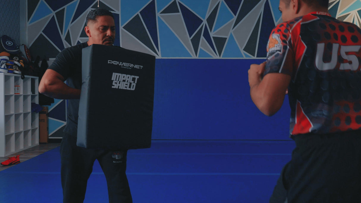 Impact Shield Pad 26" x 19" | Perfect for Blocking Drills, Martial Arts Blocking Pad PowerNet