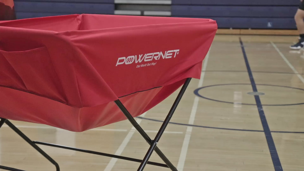 Volleyball Cart Wheeled XL Sports PowerNet