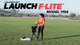 Launch F-Lite Pitching Machine | Simulates up to 90 MPH (V2) Pitching Machine PowerNet