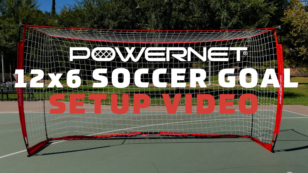 The Original 12x6 Soccer Goal Sports PowerNet