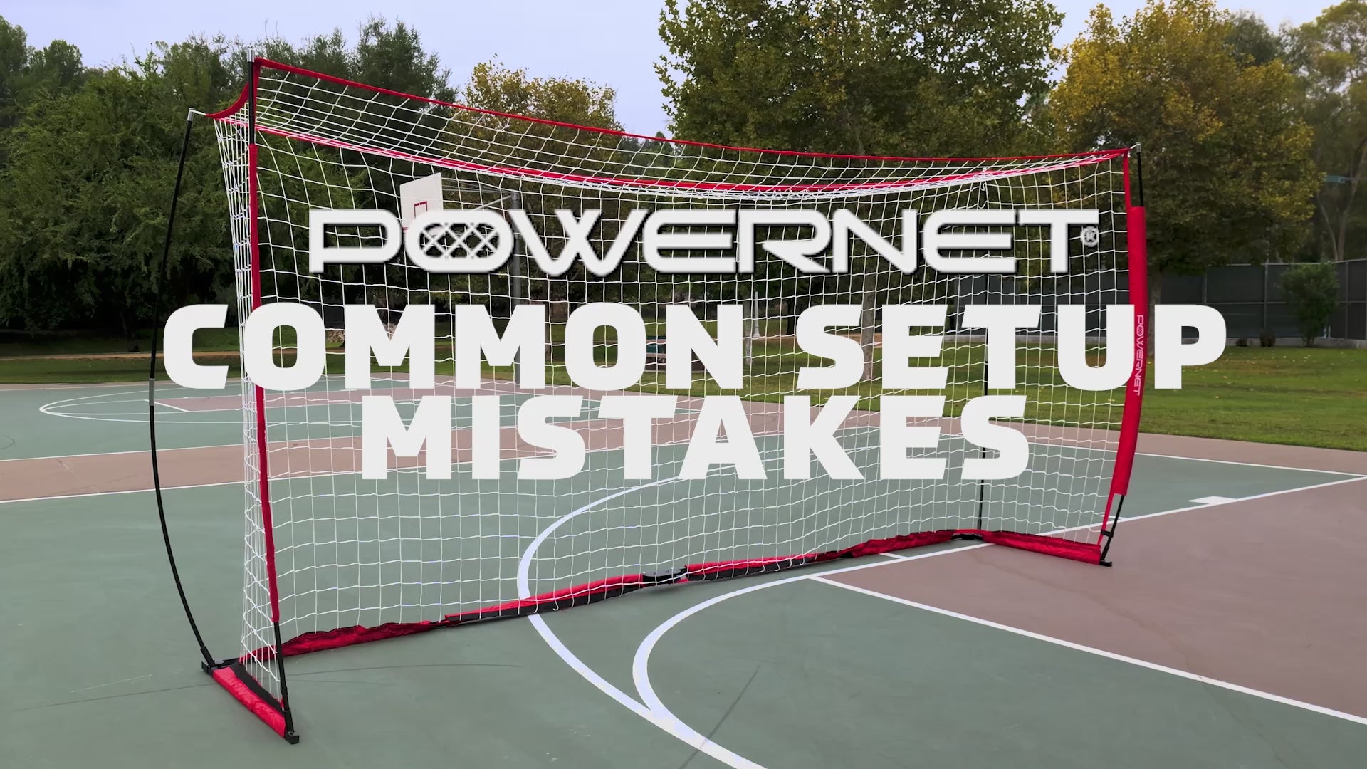 Portable 14x7 FT Soccer Goal – PowerNet by TrainingNets