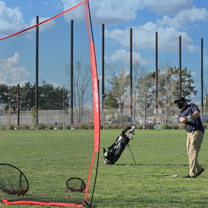 Portable Volleyball Training Station Net – PowerNet by TrainingNets