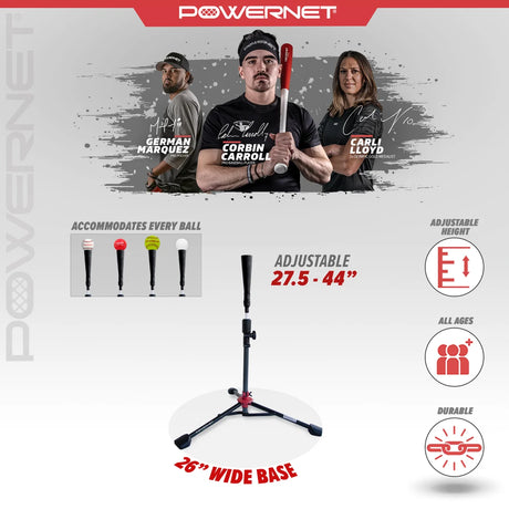 PRO BUNDLE | One-Piece Pro Frame and Tee Bundles (8x8 Net + Standard Tee) PowerNet by TrainingNets
