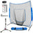 The Original 7x7 FT Training Net & Tee Combo sports PowerNet Royal Blue