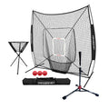 7x7 Practice Net and Tee Total Bundle