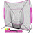 7x7 DLX 2.0 System Practice Net System sports PowerNet Pink