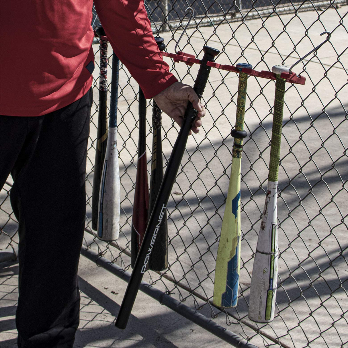 Bat Fence Rack Sports PowerNet