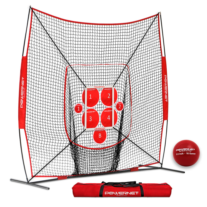 8x8 Practice Net Pitching Bundle