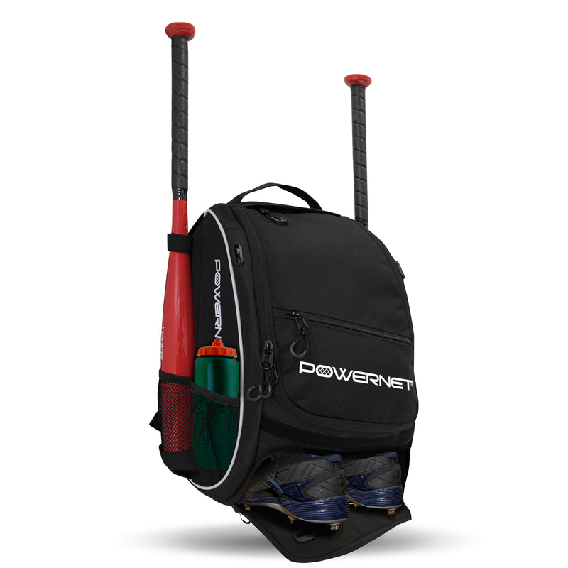 Youth Starter Backpack Dual Bat and Cleat Carrier