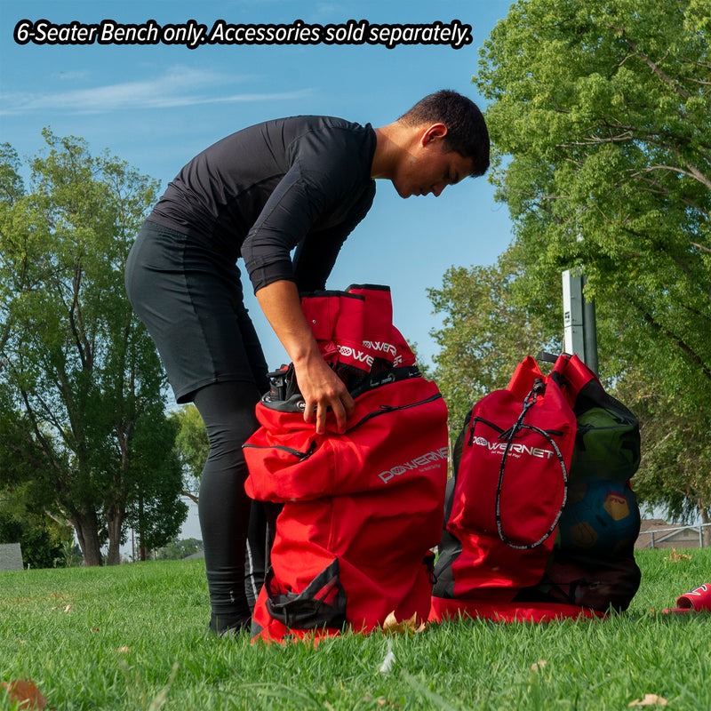 6-Seater Team Bench | Carry Bag Included