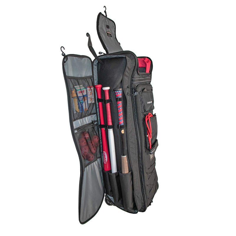 Powernet All-Gear Transporter - Rolling Equipment Bag for Coaches (B007)