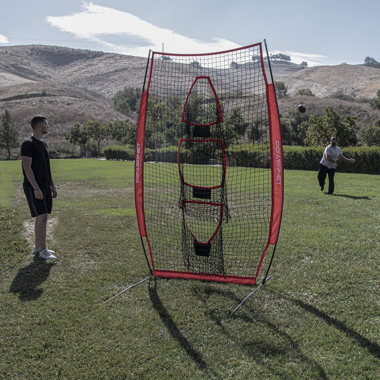 Football Receiver Passing Net 4x8 FT Sports PowerNet