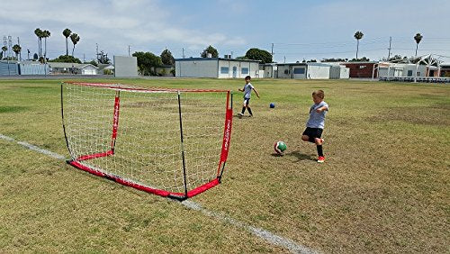 Soccer Goal 8x4 Portable Bow Style Net 1 Goal w/ Carrying Bag