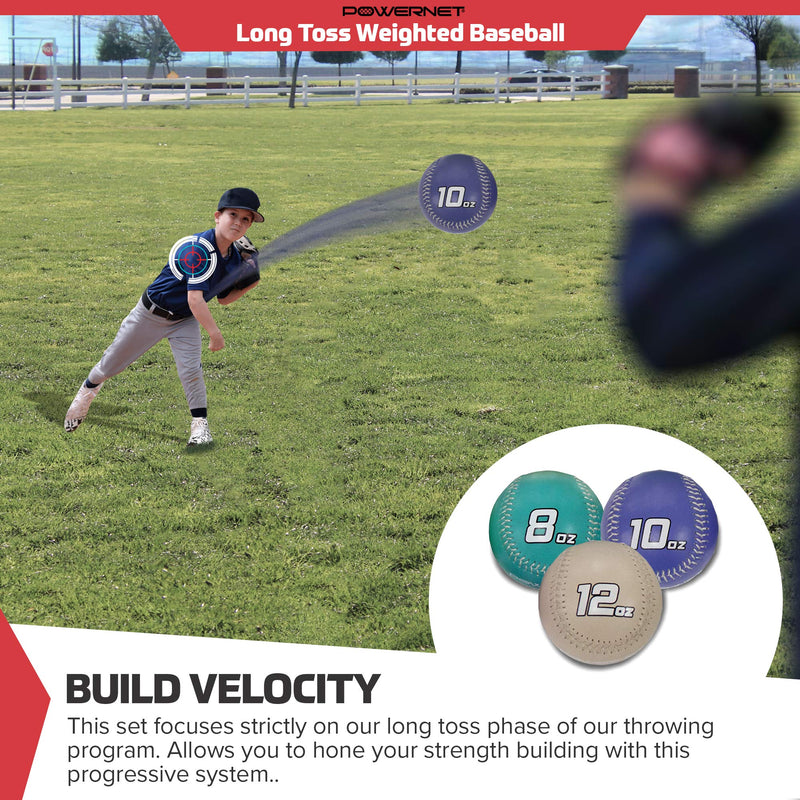 Weighted Baseball Bundles | Long Toss Set