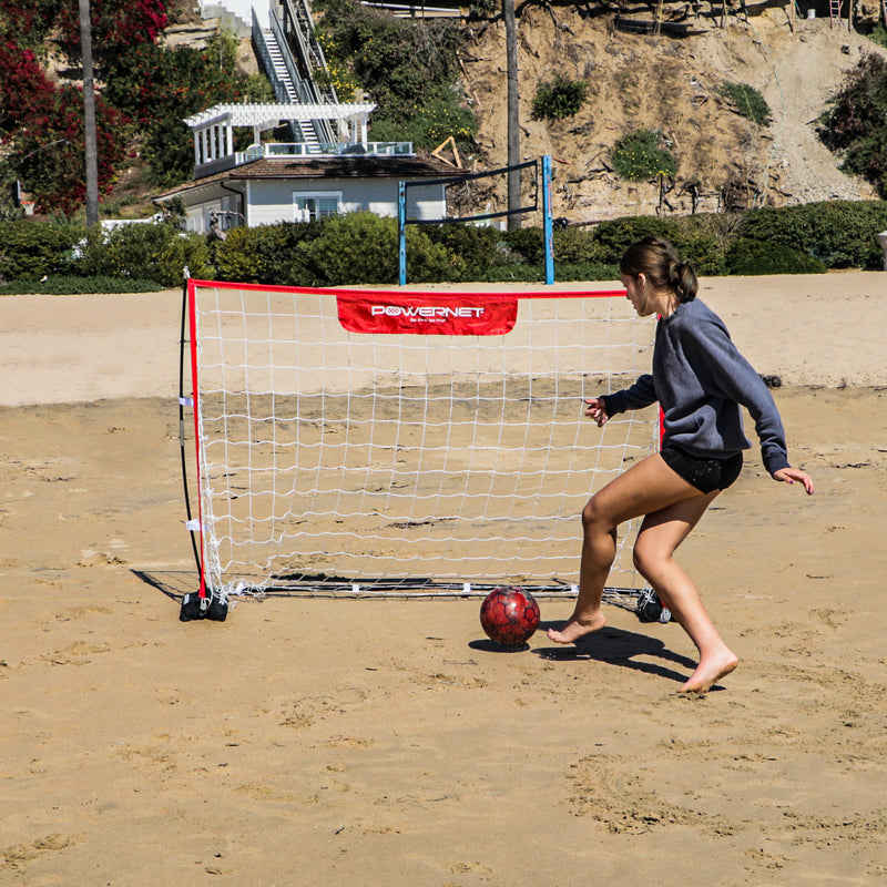 Soccer Goal | Lightweight Frame Ultra-Portable | Included Sandbag