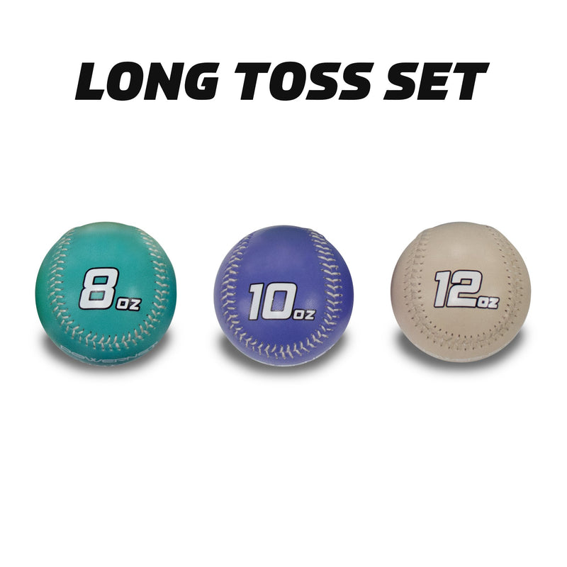 Weighted Baseball Bundles | Long Toss Set