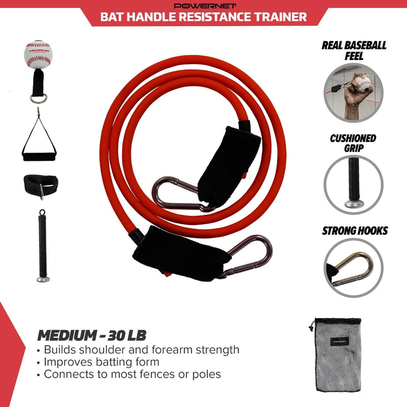 Bat Handle Resistance Trainer | Baseball Softball Training Aid