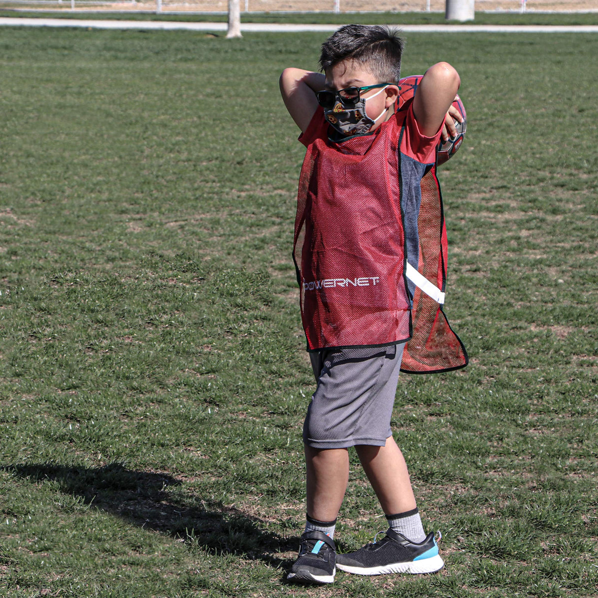 Training Mesh Pinnies (6 Pack) | Youth Sports Pinnies PowerNet