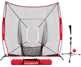 8x8 XLP PRO Net and Tee Bundle Sports PowerNet Default Title