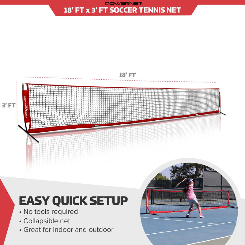 Soccer Tennis Net for Training | 2 Sizes