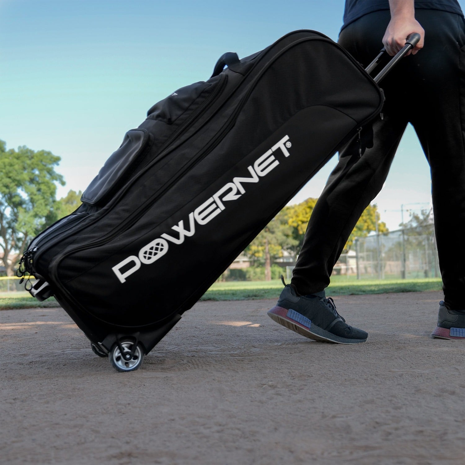 Optimus Catcher s Bag Rolling Equipment Bag TrainingNets TrainingNets by PowerNet