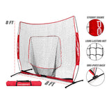 8x8 XLP PRO Net and Tee Bundle Sports PowerNet